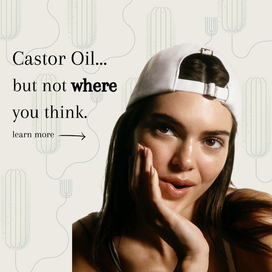 Castor oil, but not where you think.